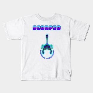 Scorpio 7b Fuchsia Kids T-Shirt